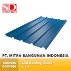 Shunda Roofing Atap Upvc - Blue Asa Roofing Sheet - Ra21-B 1