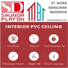 Shunda Plafon PVC - Fancy - Silver and White - PL 08.007 3
