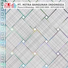 Shunda Plafon PVC - Mozaic - Silver Woven Pattern - PL 2515 1