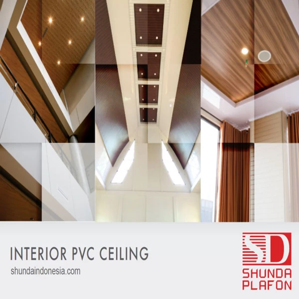 Shunda Plafon PVC - Mozaic - Silver Woven Pattern - PL 2515