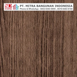 Shunda Plafon PVC - Natural Wood - Brown Maple Wood Grain - PL 08.019 PL 10.019