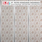 Shunda Plafon PVC - Vintage in Batik - Brown Batik With Double Silver Drain - PL 2508 1