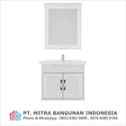 Shunda Cabinet PVC - Wall Mounted - White Woodgrain - G60A-0301 1