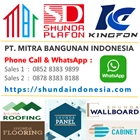 Shunda Cabinet PVC - Wall Mounted - White Woodgrain - G60A-0301 2
